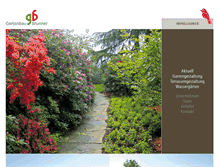Tablet Screenshot of gartenbau-brunner.ch